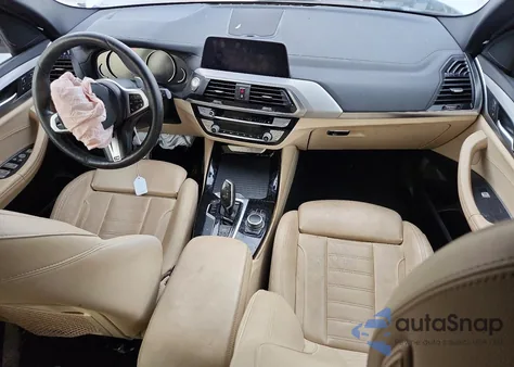 2021 BMW X3 Sdrive30I z USA, uszkodzony, nr VIN 5UXTY3C02M9F55988